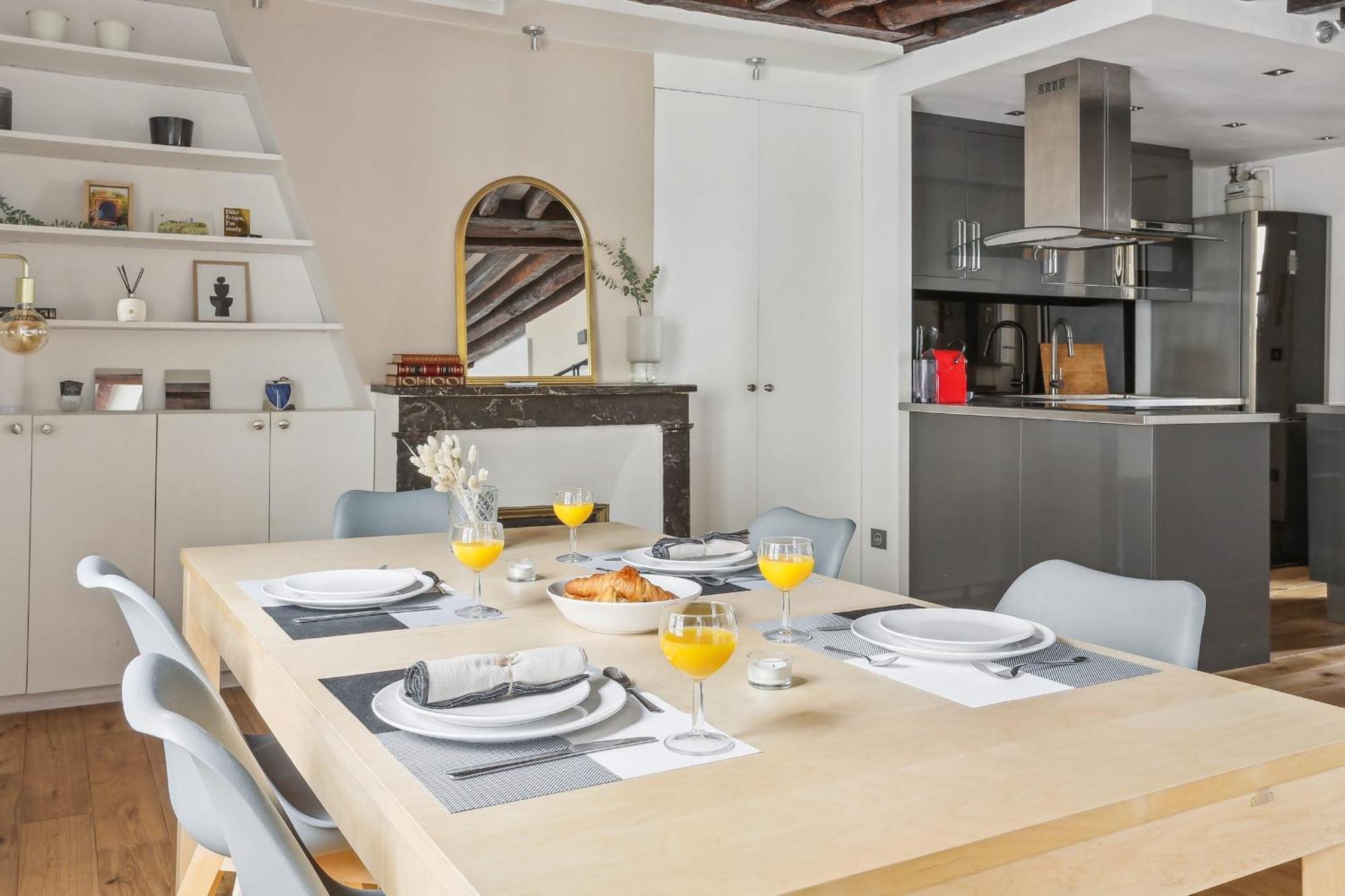 Les Halles & Le Marais - 2br - Cityapartmentstay Appartement Parijs