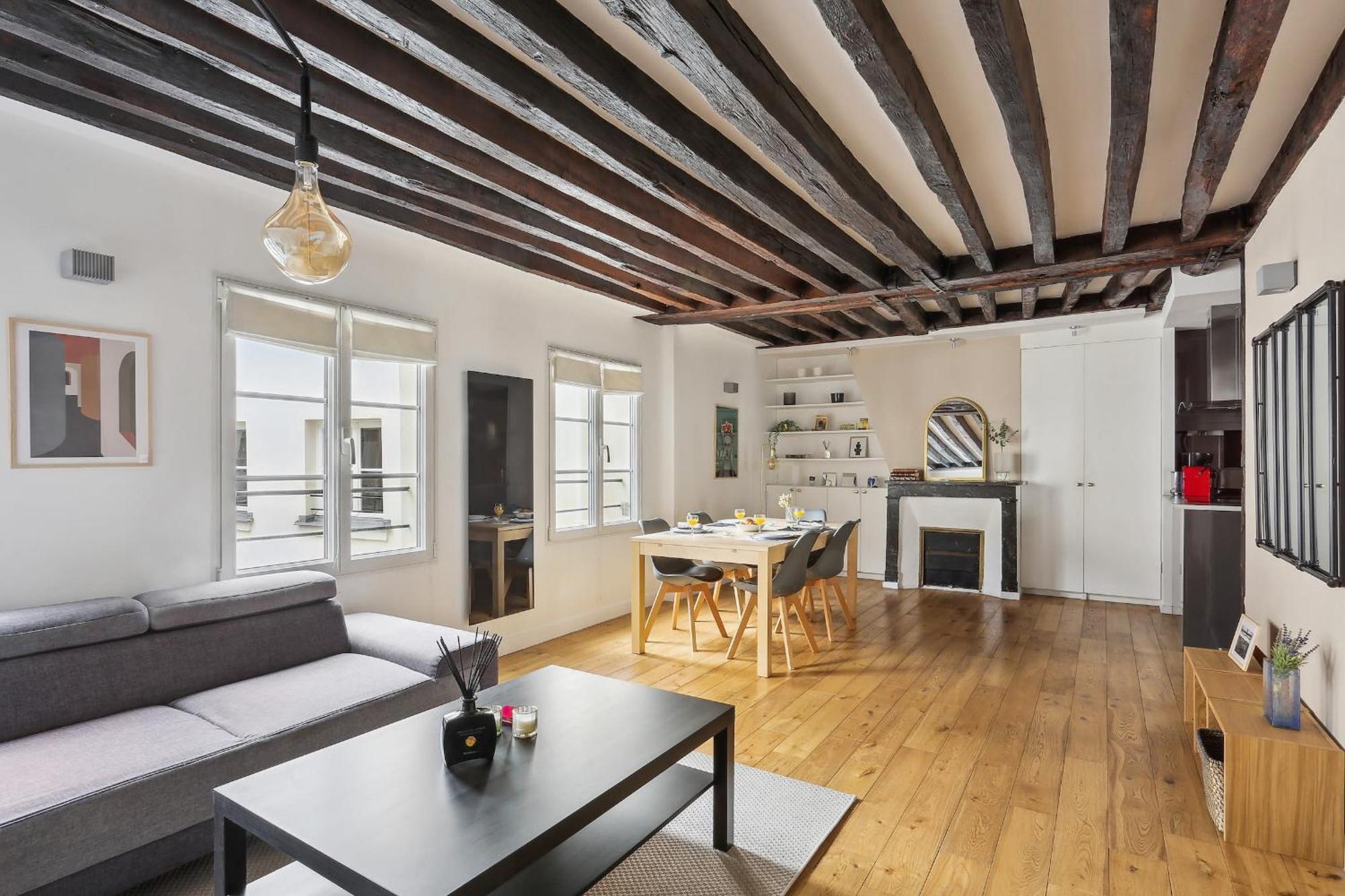 Les Halles & Le Marais - 2br - Cityapartmentstay * Parijs